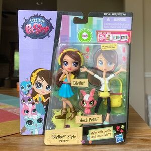 Harbro LPS Blythe Style Preppy and Heidi Petite